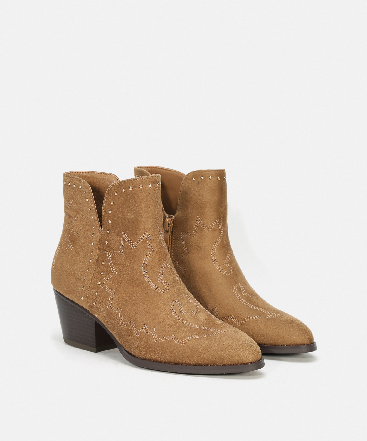 Botines tac&oacute;n adorno image number null